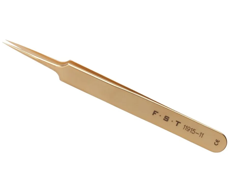 Gold Plated Forceps (11915-11)